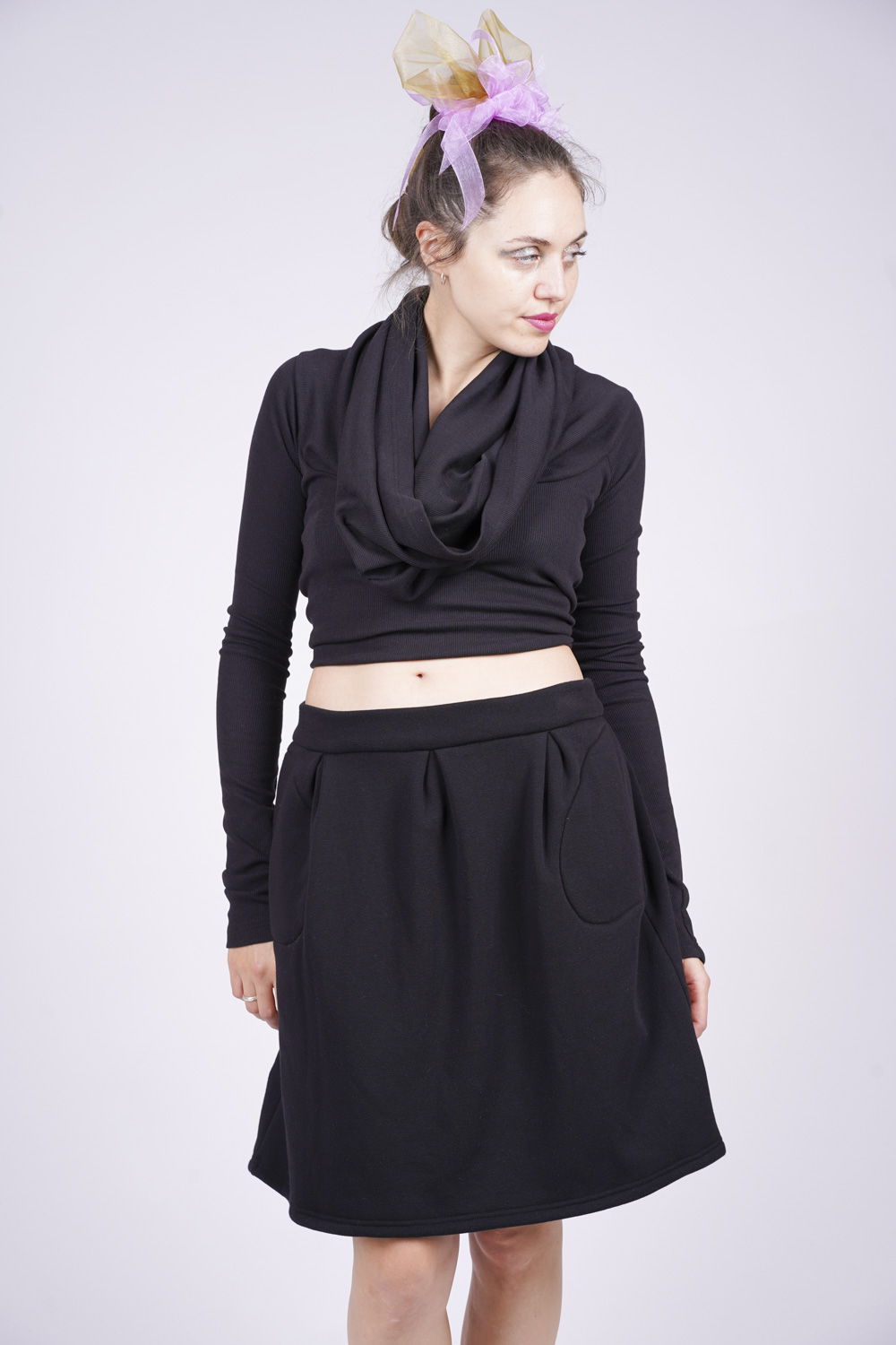 WINTERROCK mit Zipp hinten schwarz LARGE