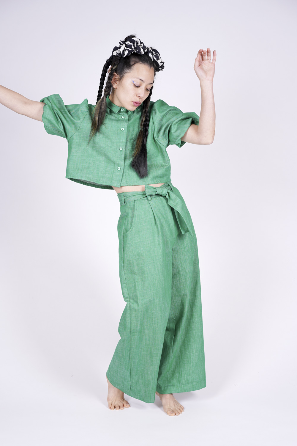 PARIS PANTS grün Jeans XS